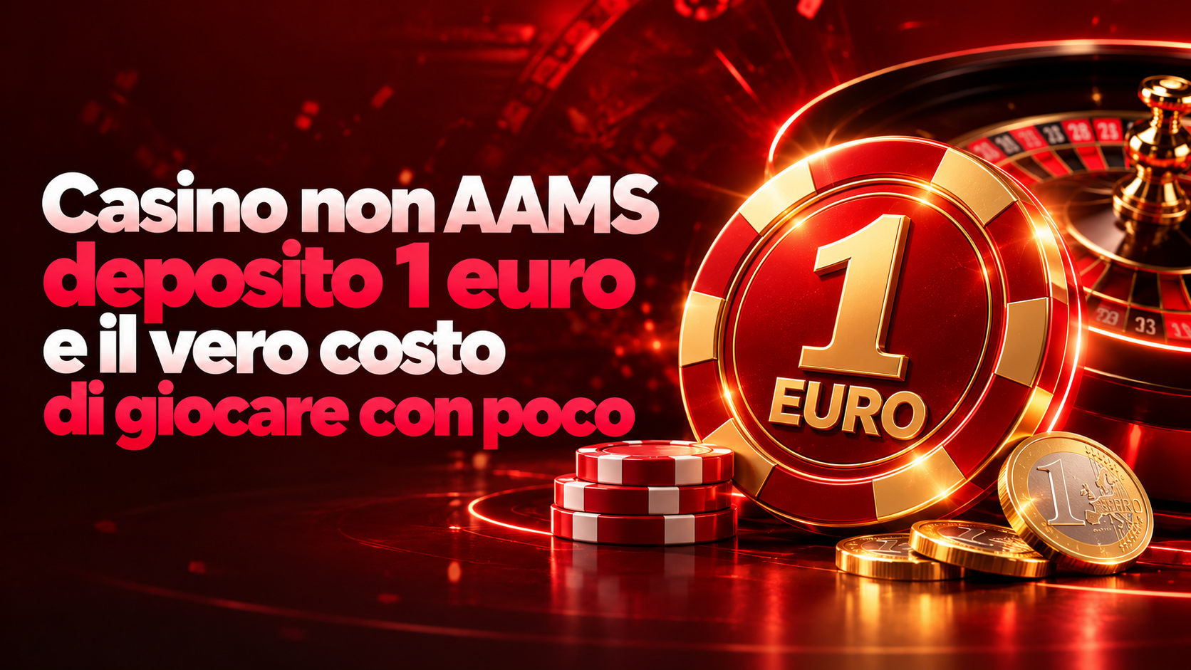 Casino non AAMS deposito 1 euro e il vero costo di giocare con poco